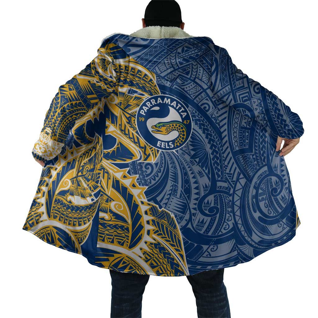 Parramatta Eels Cloak Polynesian Tribal Tattoo Pacific Sport Art