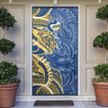 Parramatta Eels Door Cover Polynesian Tribal Tattoo Pacific Sport Art