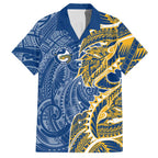 Parramatta Eels Hawaiian Shirt Polynesian Tribal Tattoo Pacific Sport Art