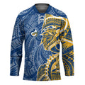 Parramatta Eels Hockey Jersey Polynesian Tribal Tattoo Pacific Sport Art
