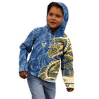 Parramatta Eels Kid Hoodie Polynesian Tribal Tattoo Pacific Sport Art