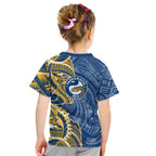 Parramatta Eels Kid T Shirt Polynesian Tribal Tattoo Pacific Sport Art