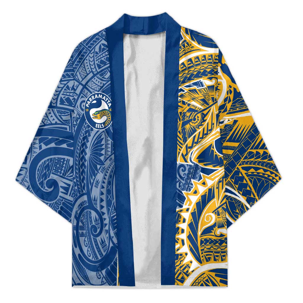 Parramatta Eels Kimono Polynesian Tribal Tattoo Pacific Sport Art