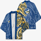 Parramatta Eels Kimono Polynesian Tribal Tattoo Pacific Sport Art