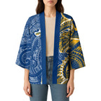 Parramatta Eels Kimono Polynesian Tribal Tattoo Pacific Sport Art