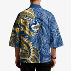 Parramatta Eels Kimono Polynesian Tribal Tattoo Pacific Sport Art