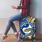 Parramatta Eels Luggage Cover Polynesian Tribal Tattoo Pacific Sport Art