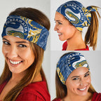 Parramatta Eels Neck Gaiter Polynesian Tribal Tattoo Pacific Sport Art