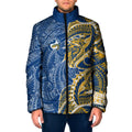 Parramatta Eels Padded Jacket Polynesian Tribal Tattoo Pacific Sport Art