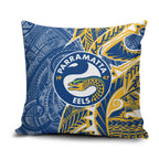 Parramatta Eels Pillow Cover Polynesian Tribal Tattoo Pacific Sport Art