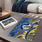 Parramatta Eels Puzzle Polynesian Tribal Tattoo Pacific Sport Art