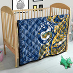 Parramatta Eels Quilt Polynesian Tribal Tattoo Pacific Sport Art