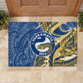 Parramatta Eels Rubber Doormat Polynesian Tribal Tattoo Pacific Sport Art
