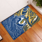 Parramatta Eels Rubber Doormat Polynesian Tribal Tattoo Pacific Sport Art