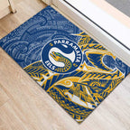 Parramatta Eels Rubber Doormat Polynesian Tribal Tattoo Pacific Sport Art