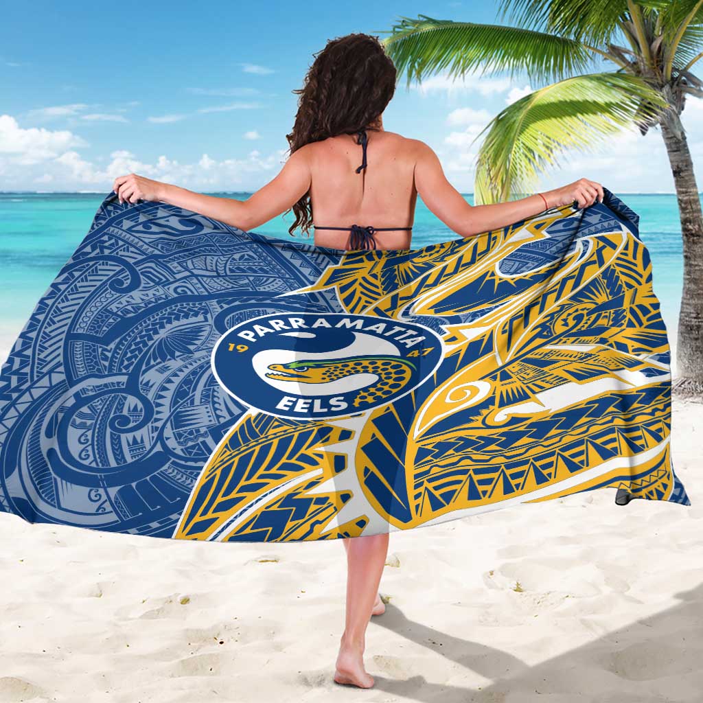 Parramatta Eels Sarong Polynesian Tribal Tattoo Pacific Sport Art