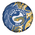Parramatta Eels Spare Tire Cover Polynesian Tribal Tattoo Pacific Sport Art