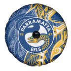Parramatta Eels Spare Tire Cover Polynesian Tribal Tattoo Pacific Sport Art