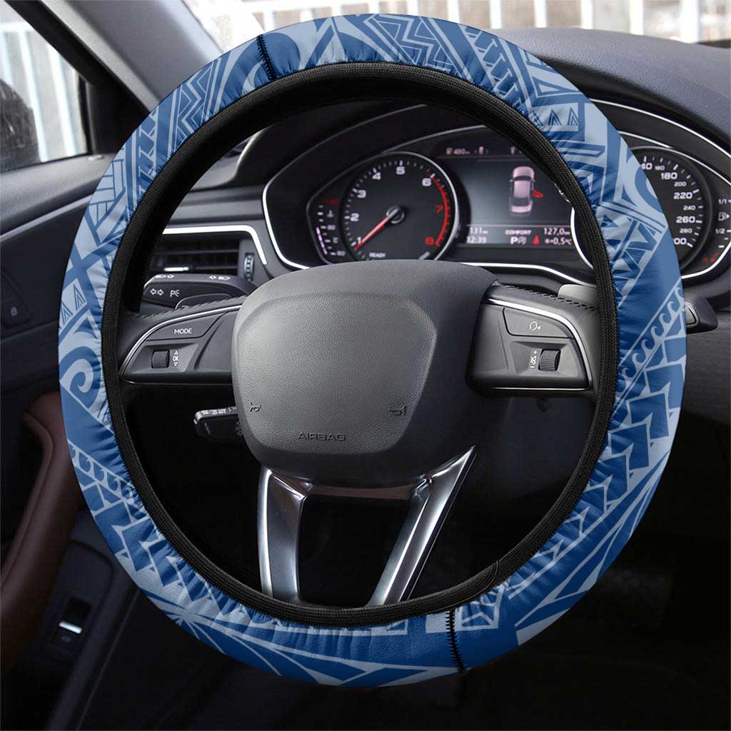 Parramatta Eels Steering Wheel Cover Polynesian Tribal Tattoo Pacific Sport Art