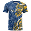 Parramatta Eels T Shirt Polynesian Tribal Tattoo Pacific Sport Art