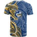 Parramatta Eels T Shirt Polynesian Tribal Tattoo Pacific Sport Art
