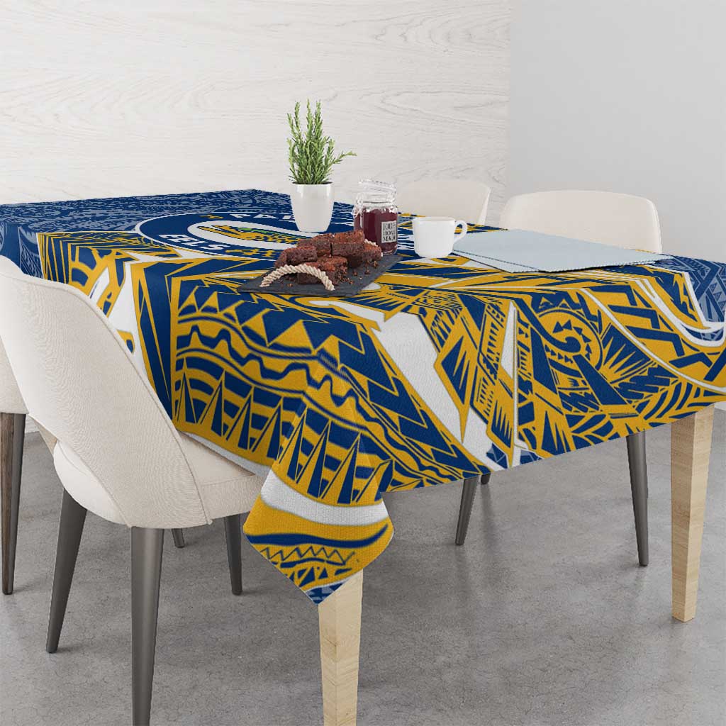 Parramatta Eels Tablecloth Polynesian Tribal Tattoo Pacific Sport Art