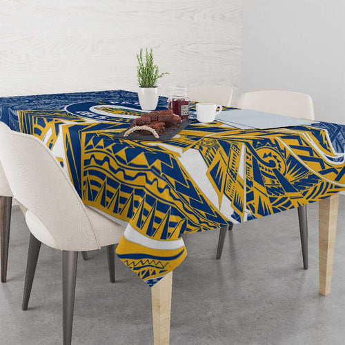 Parramatta Eels Tablecloth Polynesian Tribal Tattoo Pacific Sport Art