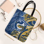 Parramatta Eels Tote Bag Polynesian Tribal Tattoo Pacific Sport Art