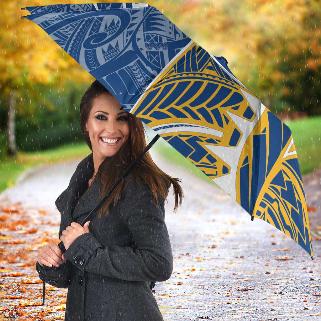 Parramatta Eels Umbrella Polynesian Tribal Tattoo Pacific Sport Art