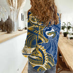 Parramatta Eels Women Casual Shirt Polynesian Tribal Tattoo Pacific Sport Art