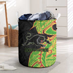 Penrith Panthers Laundry Basket Polynesian Tribal Tattoo Pacific Sport Art