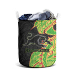Penrith Panthers Laundry Basket Polynesian Tribal Tattoo Pacific Sport Art