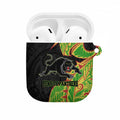Penrith Panthers AirPods Case Polynesian Tribal Tattoo Pacific Sport Art