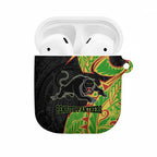 Penrith Panthers AirPods Case Polynesian Tribal Tattoo Pacific Sport Art