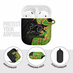 Penrith Panthers AirPods Case Polynesian Tribal Tattoo Pacific Sport Art