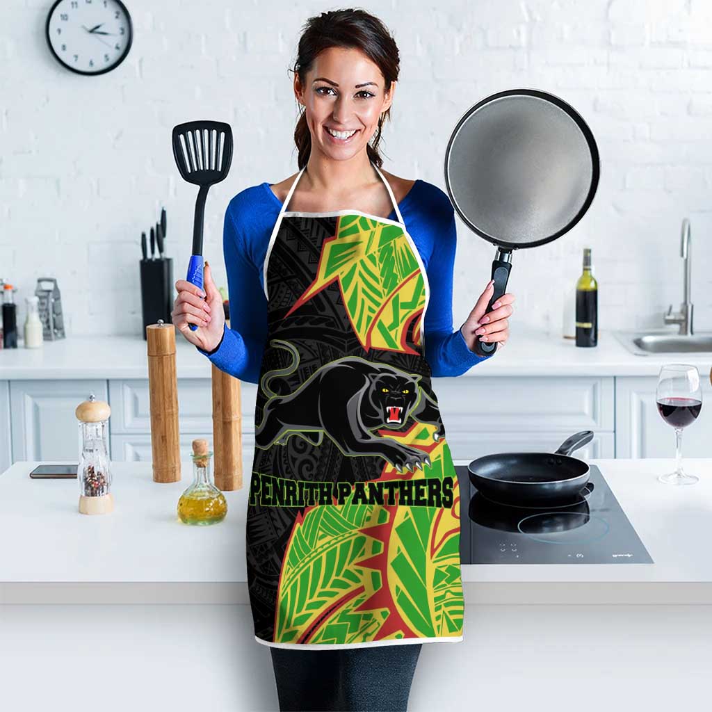 Penrith Panthers Apron Polynesian Tribal Tattoo Pacific Sport Art