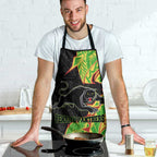 Penrith Panthers Apron Polynesian Tribal Tattoo Pacific Sport Art