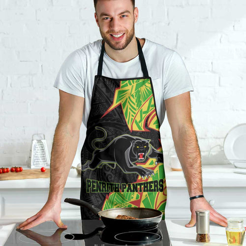 Penrith Panthers Apron Polynesian Tribal Tattoo Pacific Sport Art