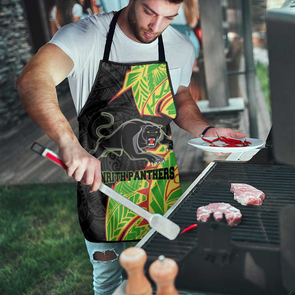 Penrith Panthers Apron Polynesian Tribal Tattoo Pacific Sport Art