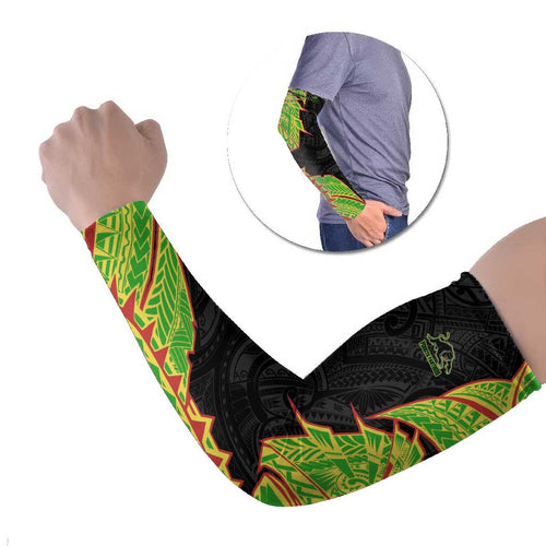 Penrith Panthers Arm Sleeves Polynesian Tribal Tattoo Pacific Sport Art