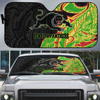 Penrith Panthers Auto Sun Shade Polynesian Tribal Tattoo Pacific Sport Art