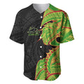 Penrith Panthers Baseball Jersey Polynesian Tribal Tattoo Pacific Sport Art