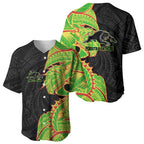 Penrith Panthers Baseball Jersey Polynesian Tribal Tattoo Pacific Sport Art