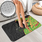 Penrith Panthers Bathroom Set Polynesian Tribal Tattoo Pacific Sport Art