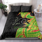 Penrith Panthers Bedding Set Polynesian Tribal Tattoo Pacific Sport Art
