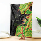 Penrith Panthers Blanket Polynesian Tribal Tattoo Pacific Sport Art