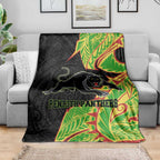 Penrith Panthers Blanket Polynesian Tribal Tattoo Pacific Sport Art