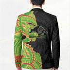 Penrith Panthers Blazer Polynesian Tribal Tattoo Pacific Sport Art