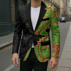 Penrith Panthers Blazer Polynesian Tribal Tattoo Pacific Sport Art