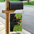 Penrith Panthers Garden Flag Polynesian Tribal Tattoo Pacific Sport Art